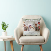 かわいいカップル カスタム写真 クッション (椅子)