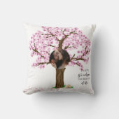 かわいいカップル カスタム写真 クッション (正面)