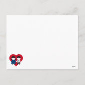 かわいいカップル シーズンポストカード (裏面)