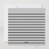 かわいいカップル スカル  シーズンカード (裏面)