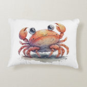 かわいいカニのアクセント枕 アクセントクッション (裏面)