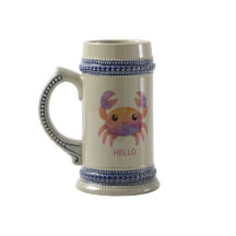 かわいいカニのコーヒーマグ