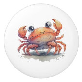 かわいいカニのセラミックノブ セラミックノブ (正面)