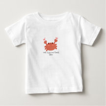 かわいいカニのTシャツ
