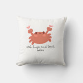 かわいいカニ枕 クッション (正面)