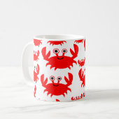 かわいいカニ コーヒーマグカップ (正面左)