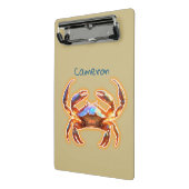 かわいいカニ ミニクリップボード (アングル2)