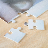 かわいいカバプー子犬 ジグソーパズル (側面)