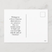 かわいいカバ三匹 シーズンポストカード (裏面)