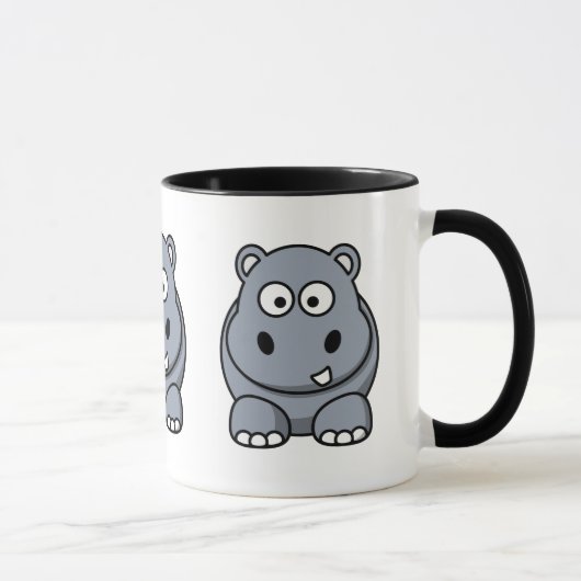 かわいいカバ マグカップ (右)