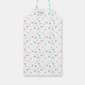 かわいいカピッド・バレンタインデー ギフトタグ (裏面)