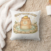 かわいいカピバラのカピバイブス クッション (ブランケット)
