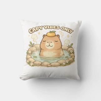 かわいいカピバラのカピバイブス クッション