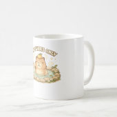かわいいカピバラのカピバイブス コーヒーマグカップ (正面右)
