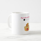 かわいいカピバラのキャラクターデザイン コーヒーマグカップ (正面左)