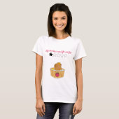 かわいいカピバラのキャラクターデザイン Tシャツ (正面フル)