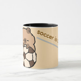 かわいいカピバラのマグカップ マグカップ