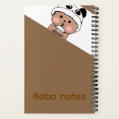 かわいいカピバラノート ノートブック (裏面)