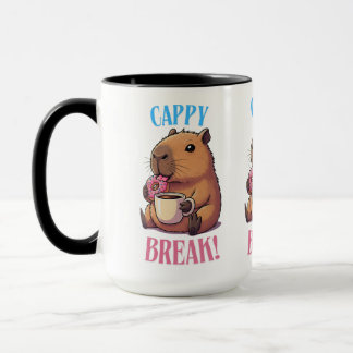 かわいいカピバラブレイク カピバラ コーヒーマグ | 楽しいアニマル マグカップ
