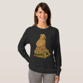 かわいいカピバラ動物カメカピバラ Tシャツ (正面フル)