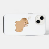 かわいいカピバラ スマホケース iPhoneケース (裏面横)