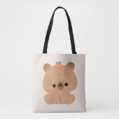 かわいいカピバラ トートバッグ (正面)