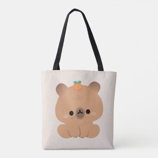 かわいいカピバラ トートバッグ (裏面)