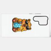 かわいいカピバラ ドリンク SAMSUNG GALAXYケース (裏面横)