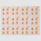 かわいいカピバラ ベビーシャワー 薄葉紙 (正面)