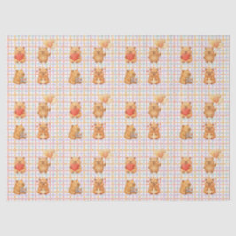 かわいいカピバラ ベビーシャワー 薄葉紙