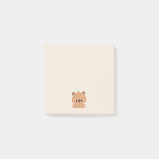 かわいいカピバラ ポストイット (正面)