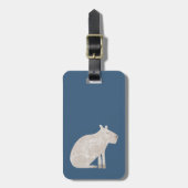 かわいいカピバラ ラゲッジタグ (正面縦)