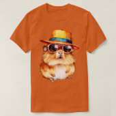 かわいいカピバラ Tシャツ (デザイン正面)