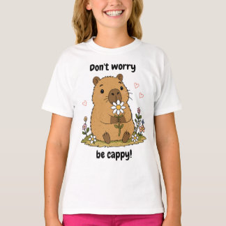 かわいいカピバラ Tシャツ
