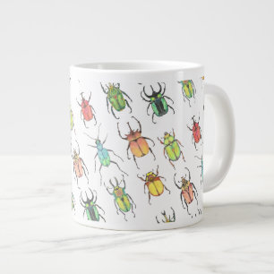 かわいいカブトムシ ジャンボコーヒーマグカップ