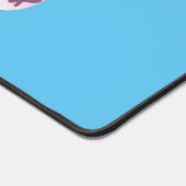 かわいいカブ野菜トリオ歌の漫画 デスクマット (コーナー)