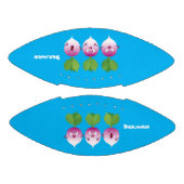 かわいいカブ野菜トリオ歌唱漫画 アメリカンフットボール (パネル)