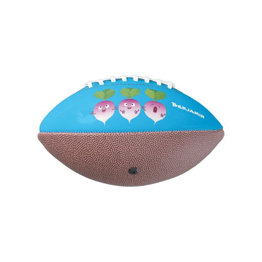 かわいいカブ野菜トリオ歌唱漫画 アメリカンフットボール (回転270)