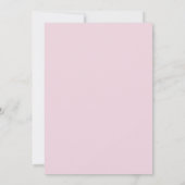 かわいいカボチャが途中だ | ハロウィーンの赤ちゃんシャワー 招待状 (裏面)