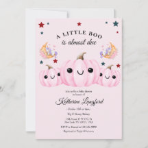 かわいいカボチャが途中だ | ハロウィーンの赤ちゃんシャワー