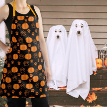 かわいいカボチャとポーズハロウィンブラックオレンジ