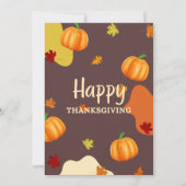 かわいいカボチャと離れ感謝祭大会 シーズンカード (正面)