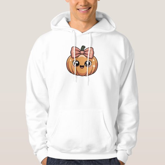 かわいいカボチャのオーバーサイズTシャツ パーカ (正面)