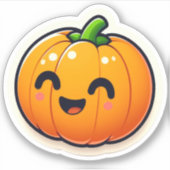 かわいいカボチャのシール シール (正面)