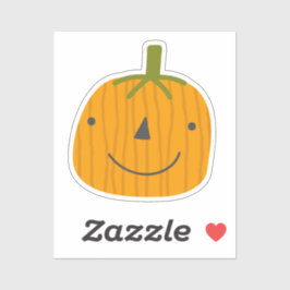 かわいいカボチャのステッカー シール