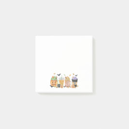 かわいいカボチャのステッキーノート ポストイット