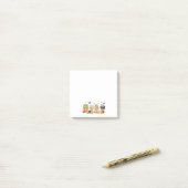 かわいいカボチャのステッキーノート ポストイット (デスク上)