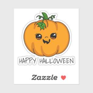 かわいいカボチャのハロウィン シール