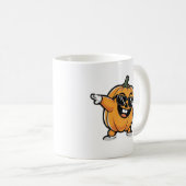 かわいいカボチャのハロウィーン コーヒーマグカップ (正面右)