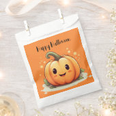 かわいいカボチャのハロウィーン フェイバーバッグ (クリップ留めされた状態)
